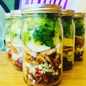 The Mason Jar Exchange Cobb Salad