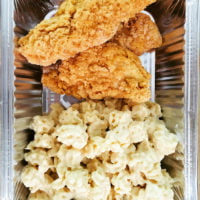 The Mason Jar Exchange Kids Chicken Tenders With Mac and Cheese